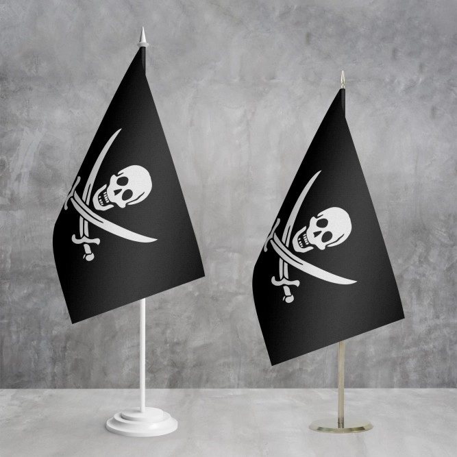 Флажок Пиратский Ситцевый Джек