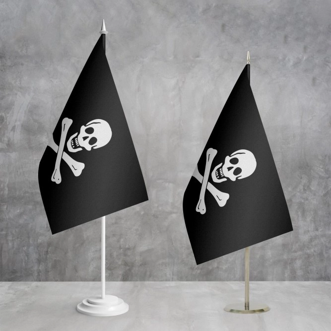 Флажок Пиратский Весёлый Роджер