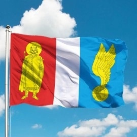 Прапор Бориспільського району Київської області