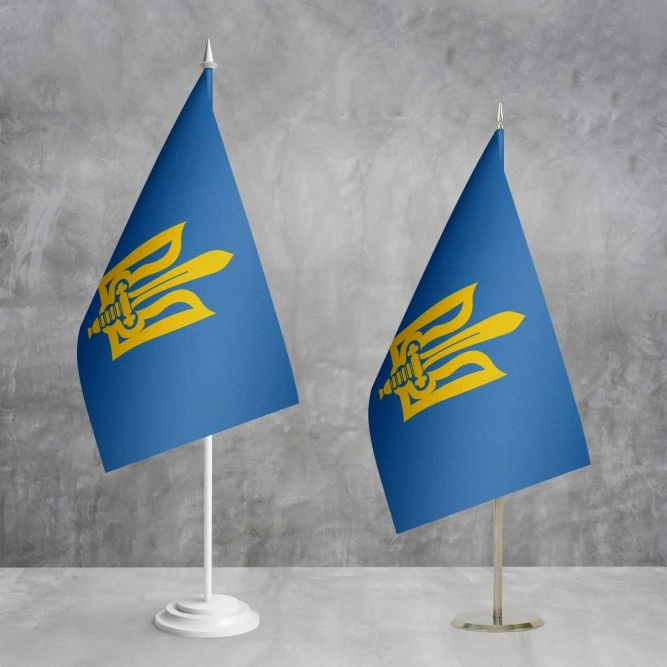 Флажок ОУН - Организация украинских националистов