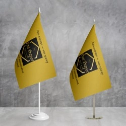 Прапорець на замовлення, з власним дизайном, лого