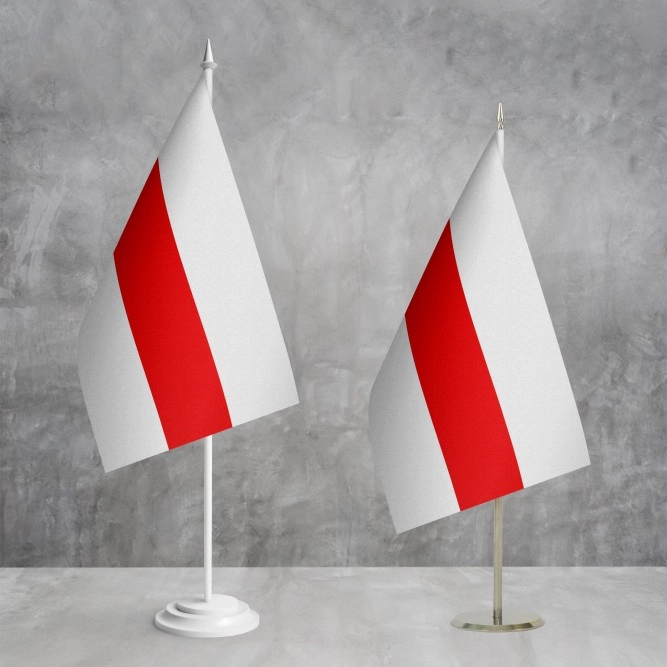 Прапорець Біло червоно білий БЧБ