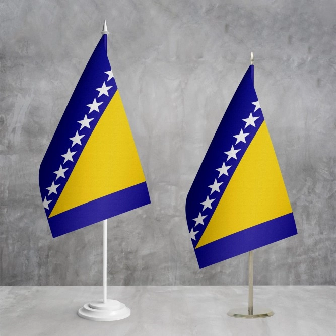 Флажок Боснии и Герцеговины